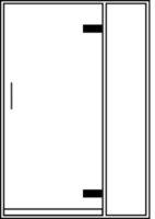 Como panel door right hand Como panel door right hand