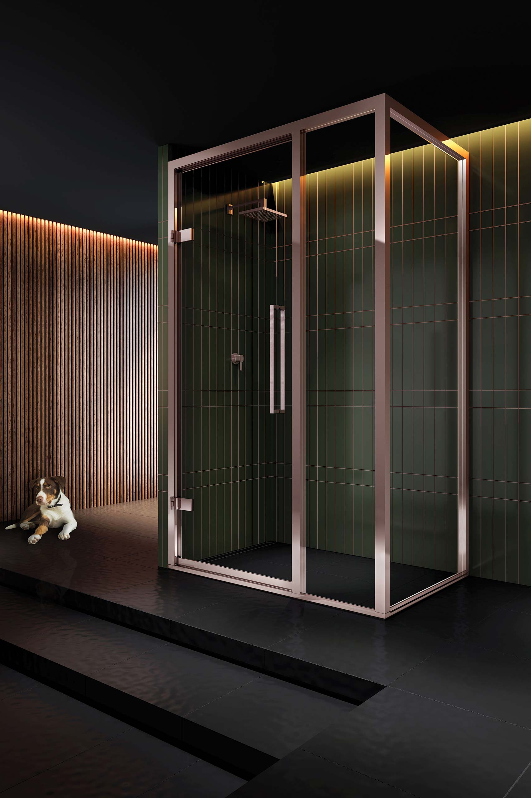 Como Corner shower enclosure